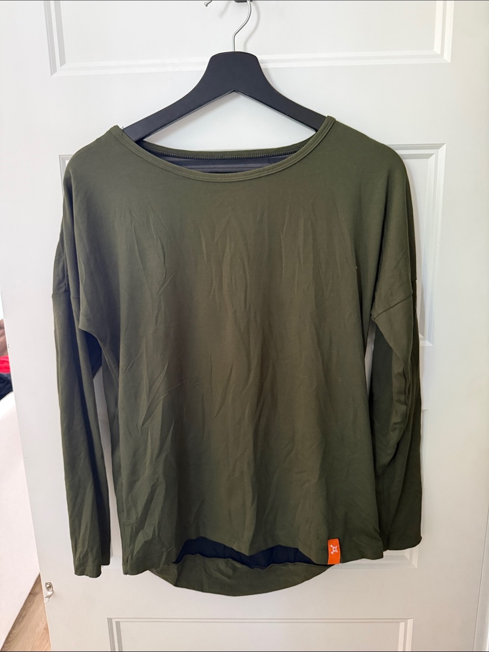 Orangetheory Olive Green Long Sleeve Tee